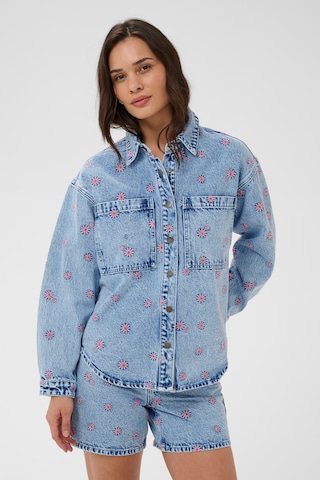 Kaffe Overgangsjakke 'KAbabena' i blå: forside