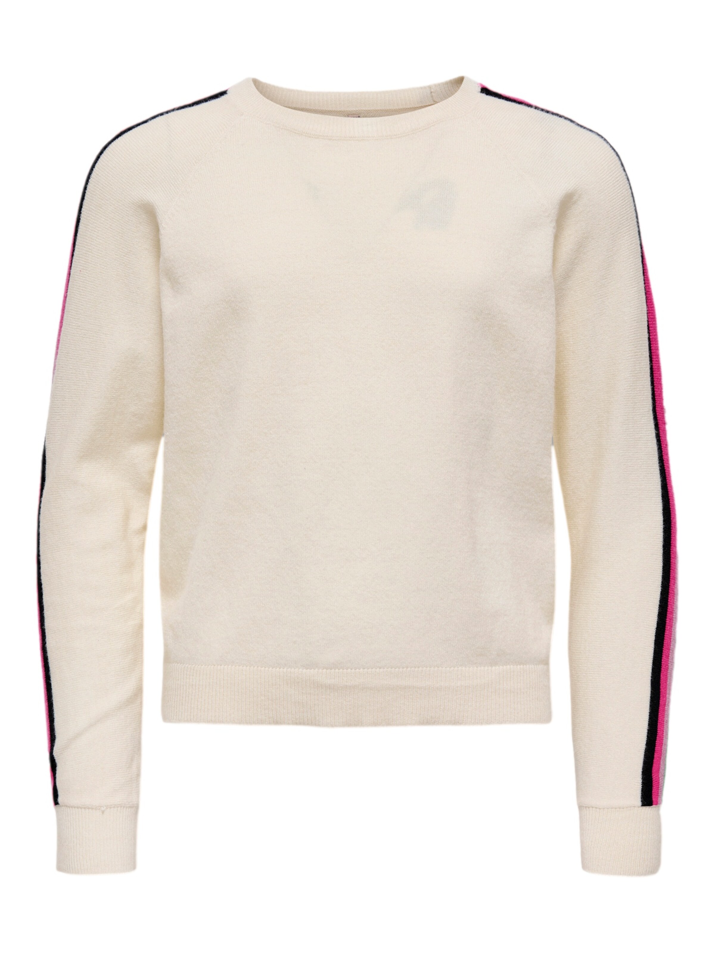 Pull-over 'KOGTiba-Le' ONLY GIRLS en blanc : devant