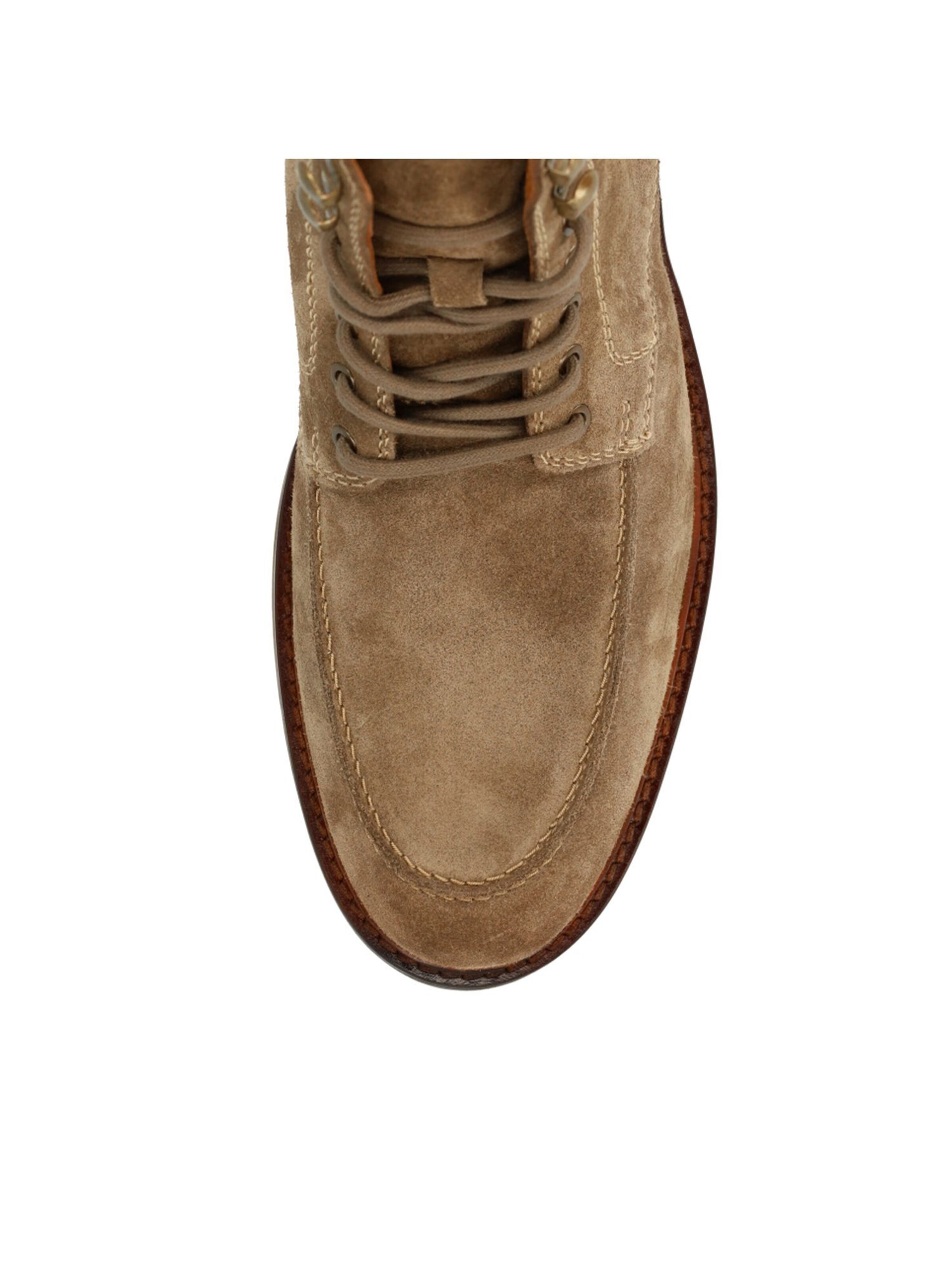 Bottines à lacets MANFIELD en marron