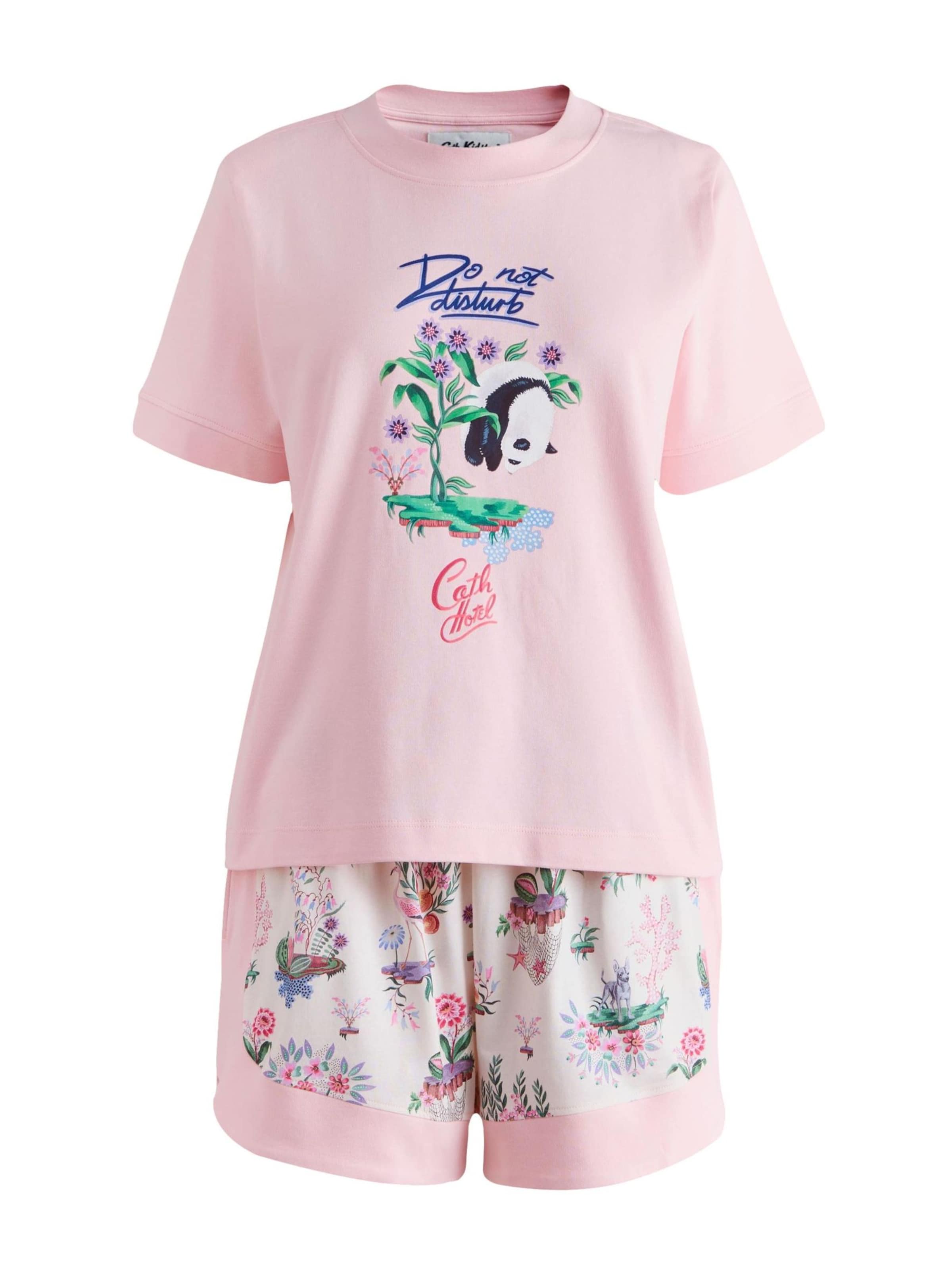 Cath Kidston Kort pyjamas i rosa: framsida