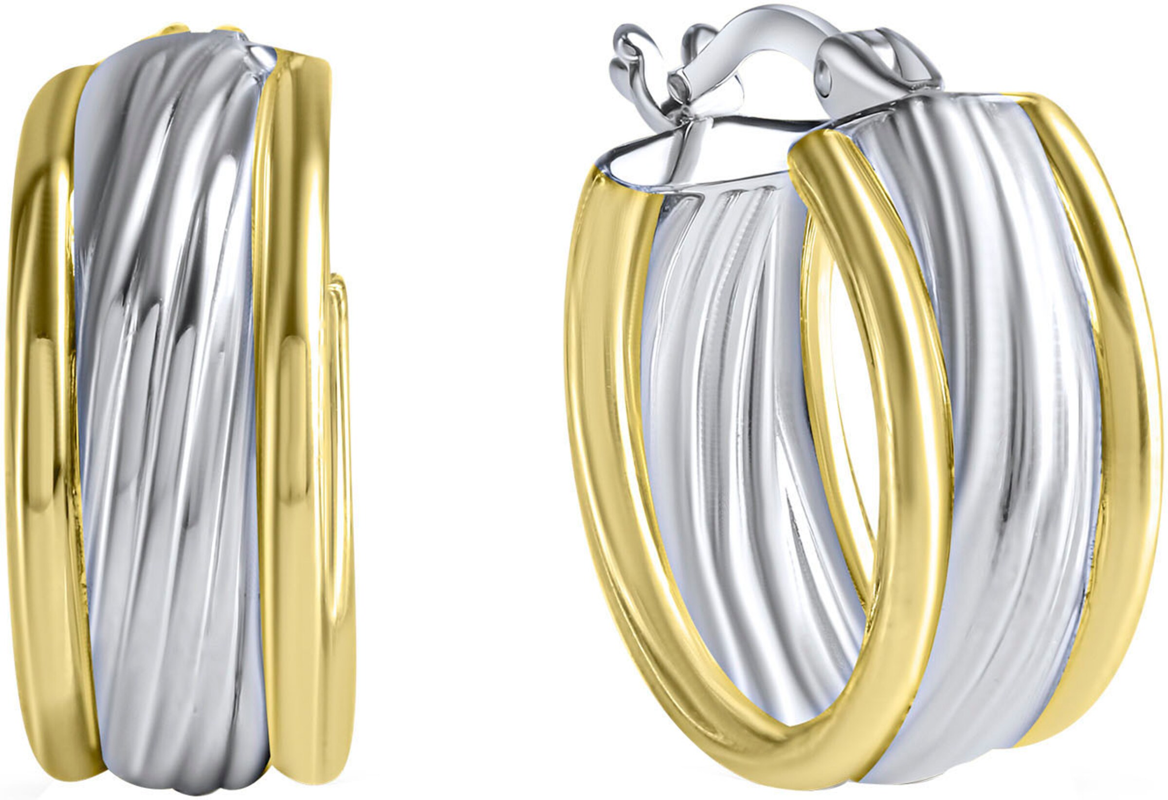 FIRETTI Ohrringe in Silber: Vorderseite