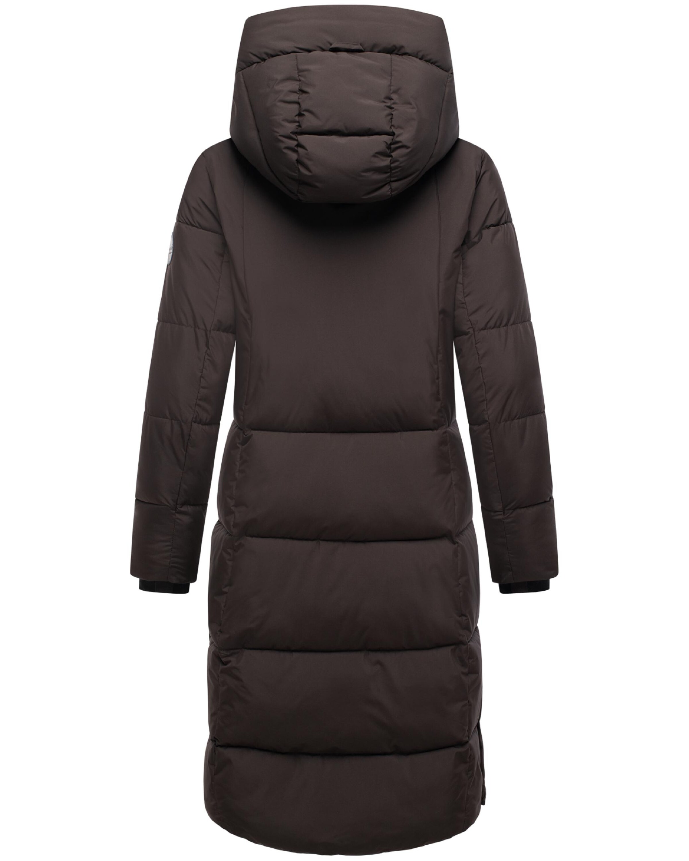 MARIKOO Winter Coat 'Chumanii XVI' in Brown