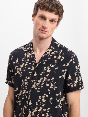 DRYKORN Regular Fit Hemd 'Bijan_2' in Schwarz