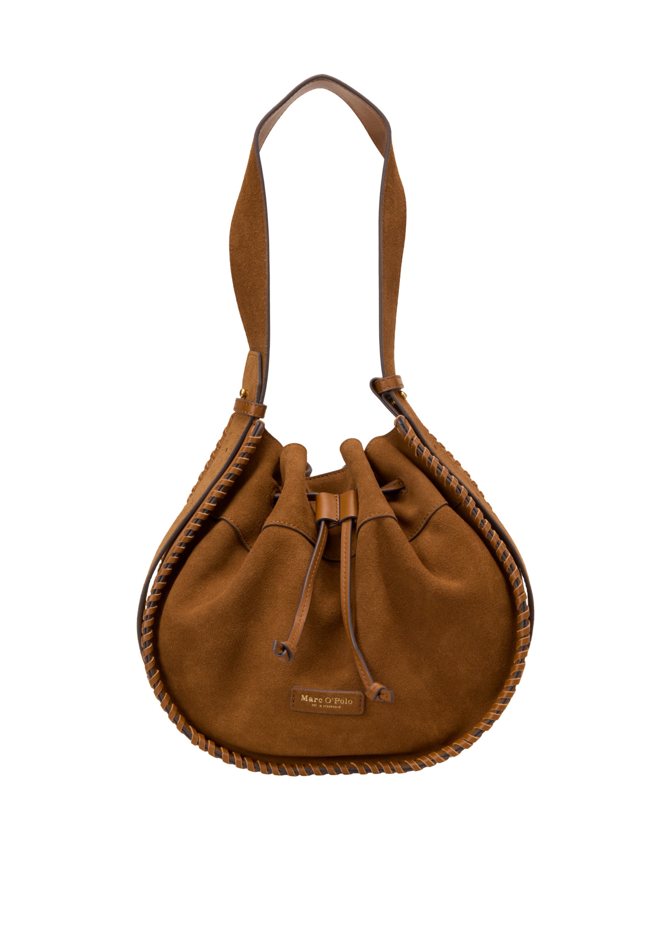 Marc O'Polo Schultertasche in Braun: Vorderseite