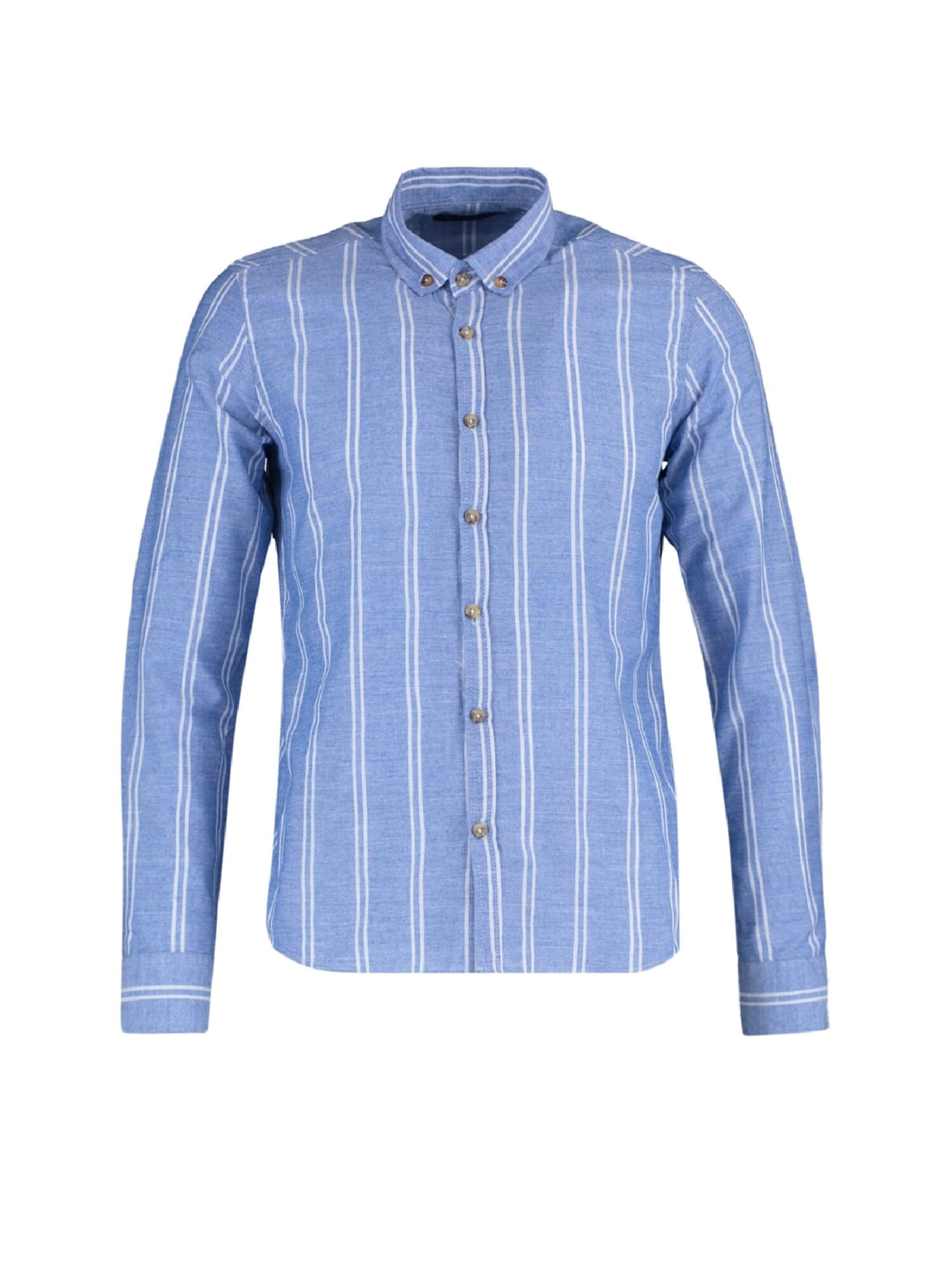 Chemise Trendyol en bleu : devant