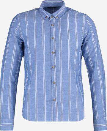 Trendyol Button Up Shirt in Blue: front