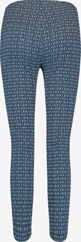 GERRY WEBER Slimfit Broek in Blauw