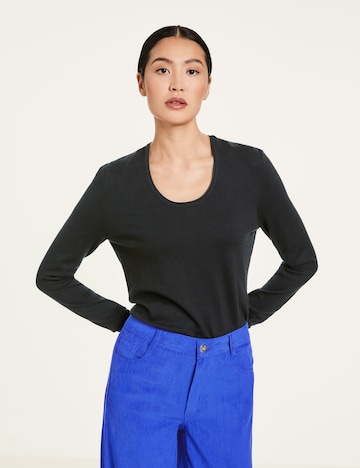 Pull-over TAIFUN en noir : devant