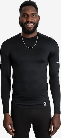 T-Shirt fonctionnel mymotus en noir : devant