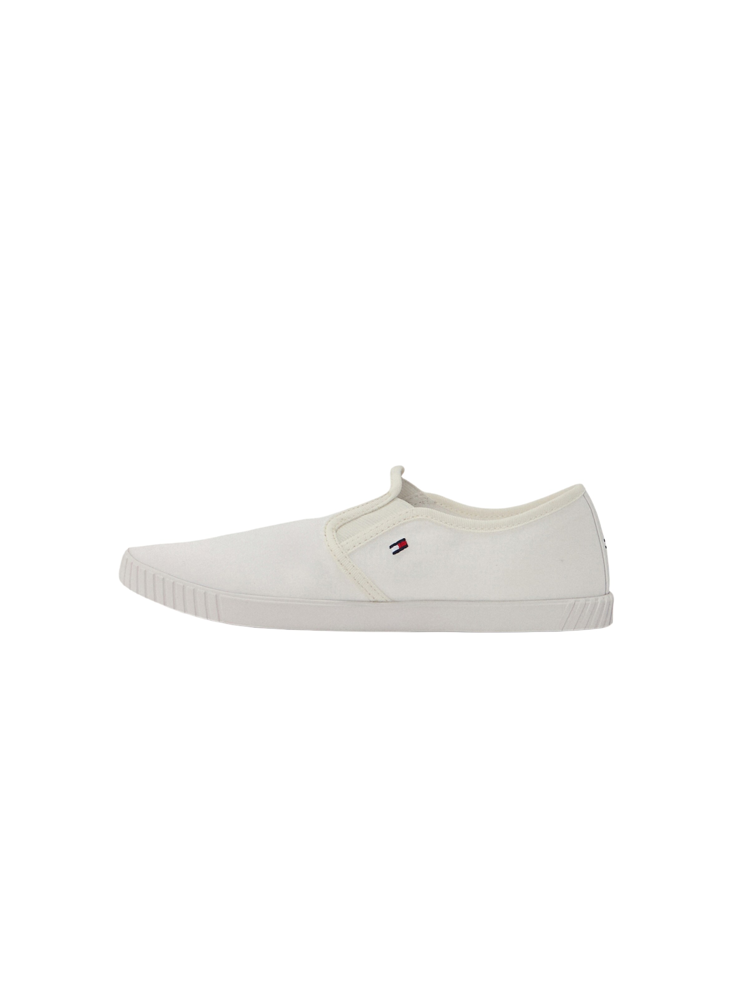 TOMMY HILFIGER Slip-Ons in White: front