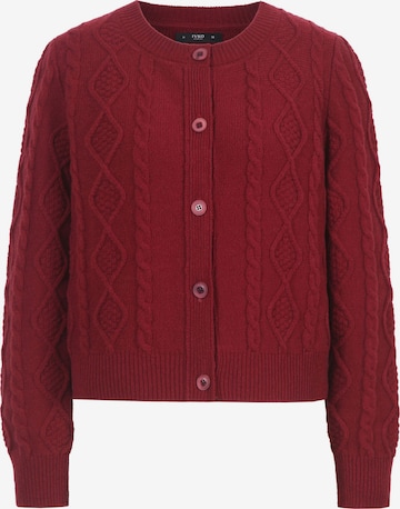 IVKO Woman Strickjacke in Rot: Vorderseite