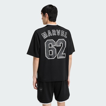 ADIDAS SPORTSWEAR - Camiseta funcional 'Spider-Man' en negro: frente