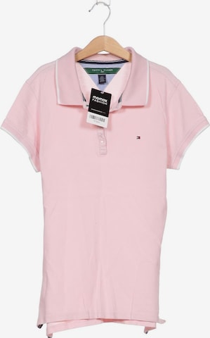 TOMMY HILFIGER Poloshirt S in Pink: predná strana