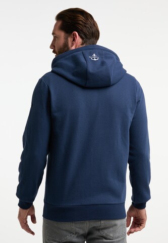 DreiMaster Maritim - Sudadera con cremallera 'Kilata' en azul