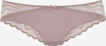 Slip LASCANA en beige : devant