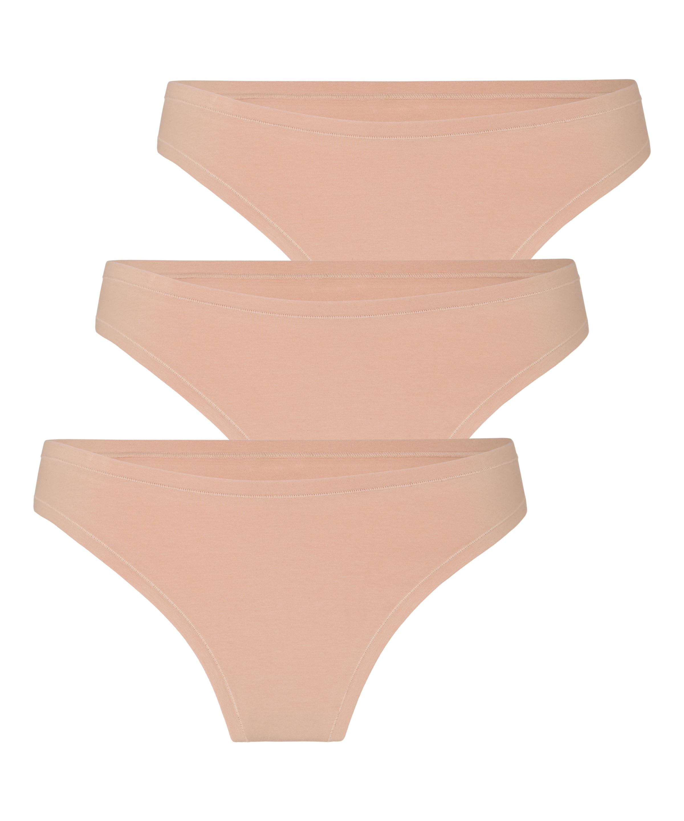 String Hunkemöller en beige : devant