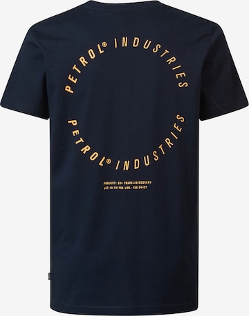 Petrol Industries T-Shirt 'Coraluxe' in Blau