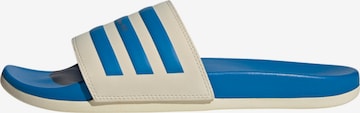 ADIDAS PERFORMANCE Beach & Pool Shoes 'ADILETTE COMFORT' in Blue: front