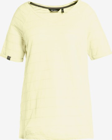 T-shirt Ulla Popken en jaune : devant