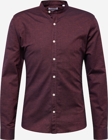 Lindbergh Button Up Shirt in Red: front