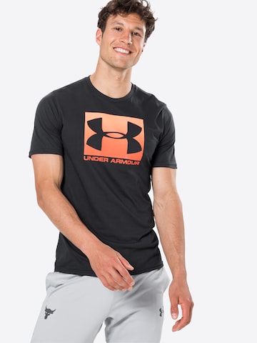 UNDER ARMOUR Funktionsshirt in Schwarz: predná strana