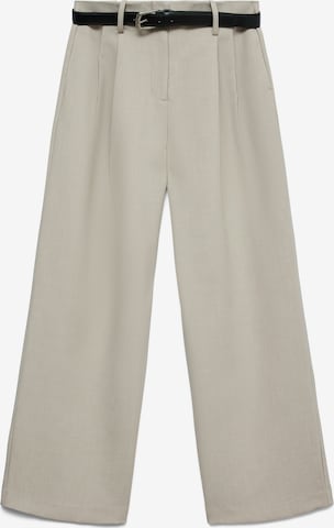 VERO MODA Wide Leg Laskoshousut värissä beige: etupuoli