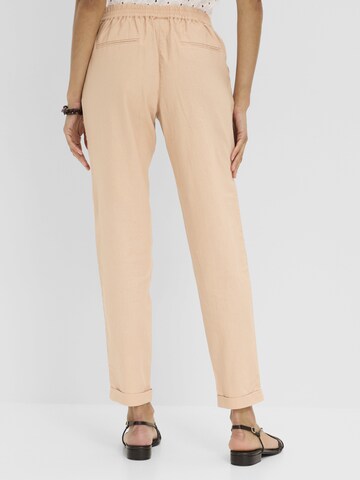 bonprix Regular Broek in Beige