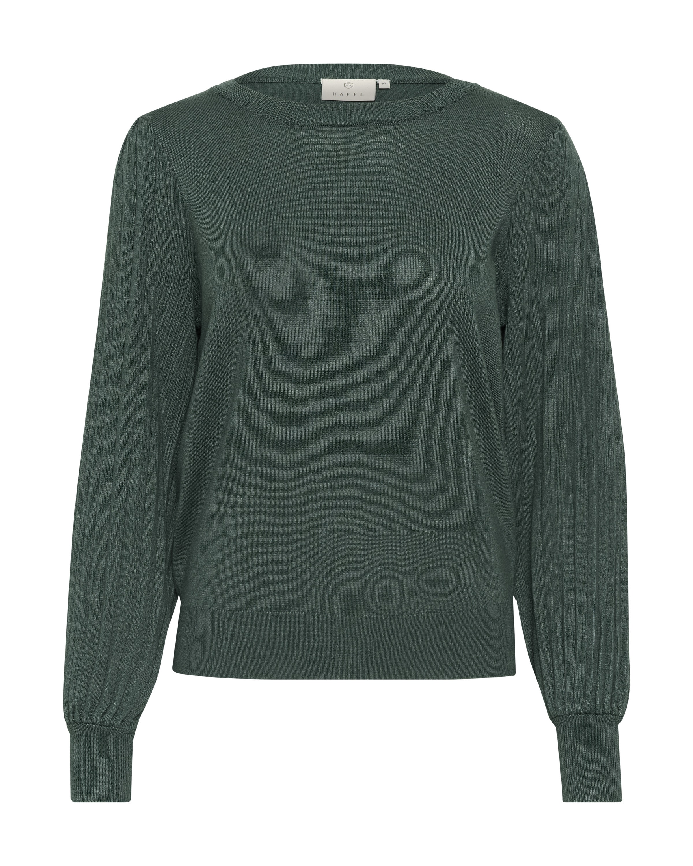 Kaffe Pullover 'Lone ' in Grün: Vorderseite