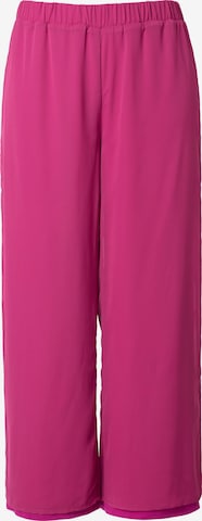 Ulla Popken Pants in Pink: front