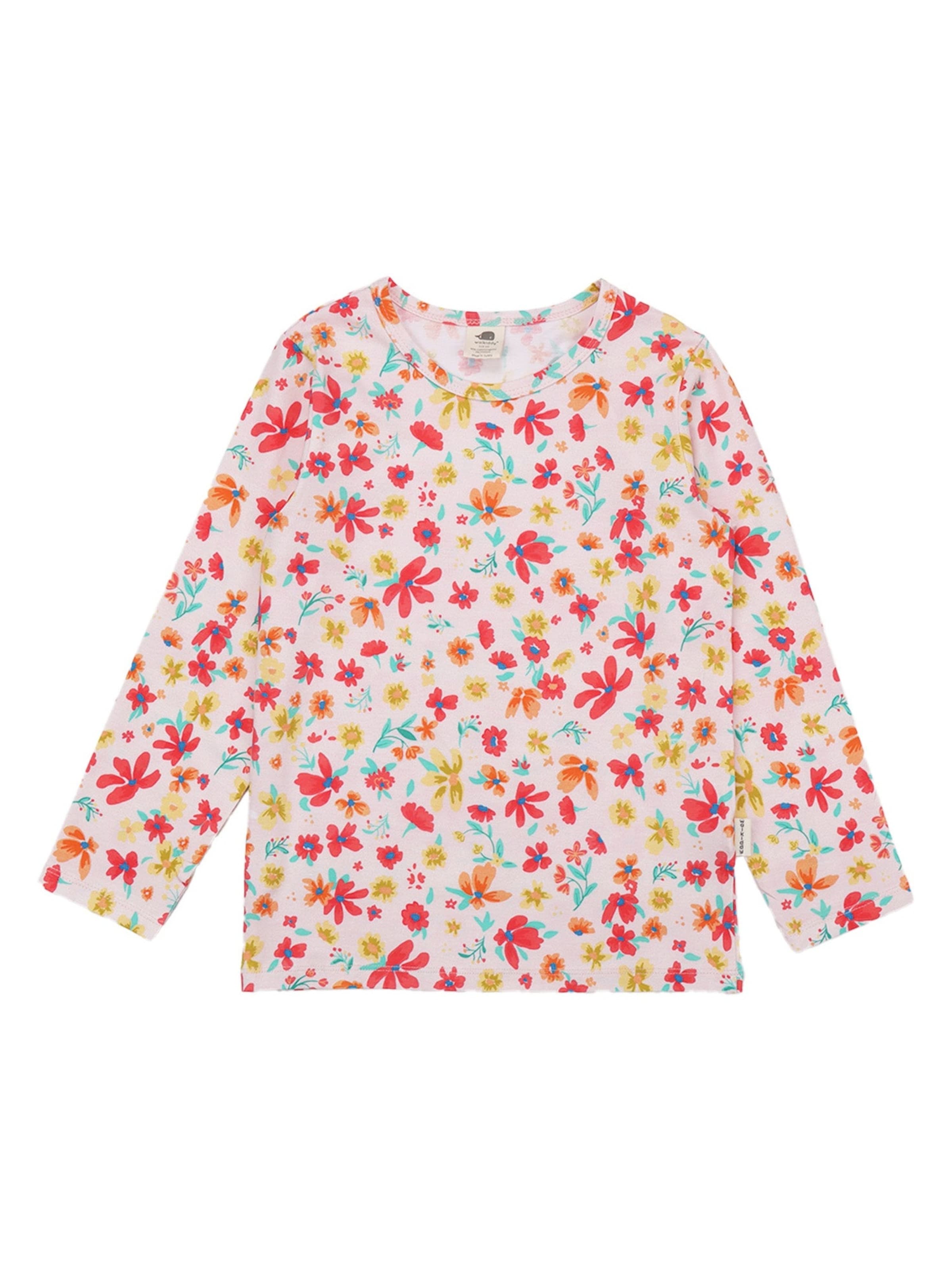 Walkiddy Shirt 'Walkiddy - Flower Garden Shirt' in Mixed colors: front