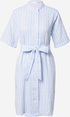 Robe-chemise 'HELINA' SELECTED FEMME en bleu : devant