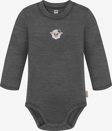 Barboteuse / body 'Tuai' normani en gris : devant