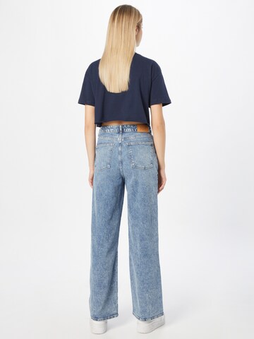 JDY Wide Leg Jeans 'Cilje' in Blau