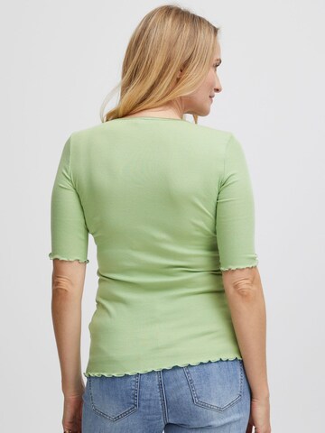 Fransa - Camisa 'HIZAMOND' em verde