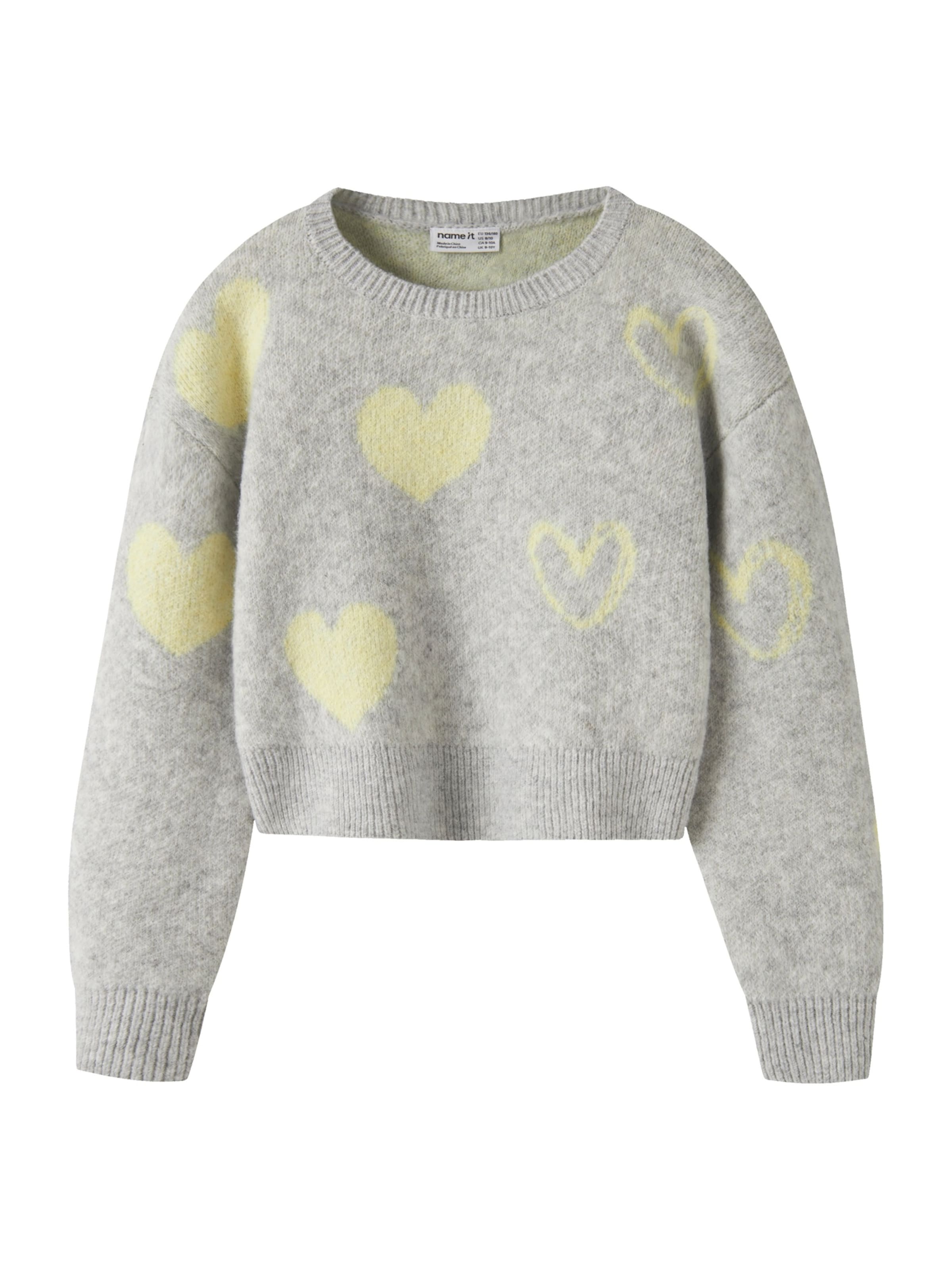 Pullover 'NKFRIVANNO' di NAME IT in grigio: frontale