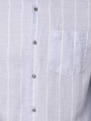 Calvin Klein Regular fit Button Up Shirt in Blue