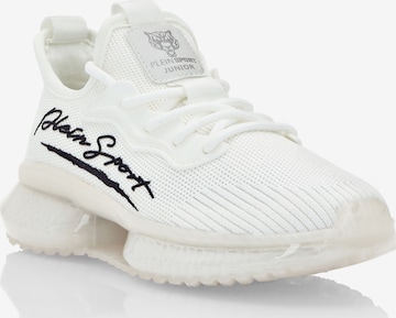 Plein Sport - Sapatilhas em branco: frente