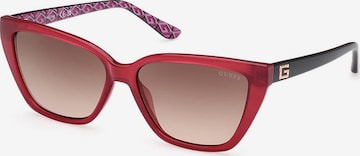Occhiali da sole di GUESS in rosso: frontale