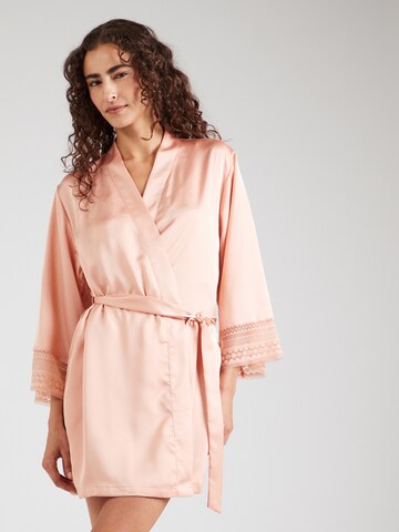Robe de chambre 'CRUSH' ETAM en orange : devant