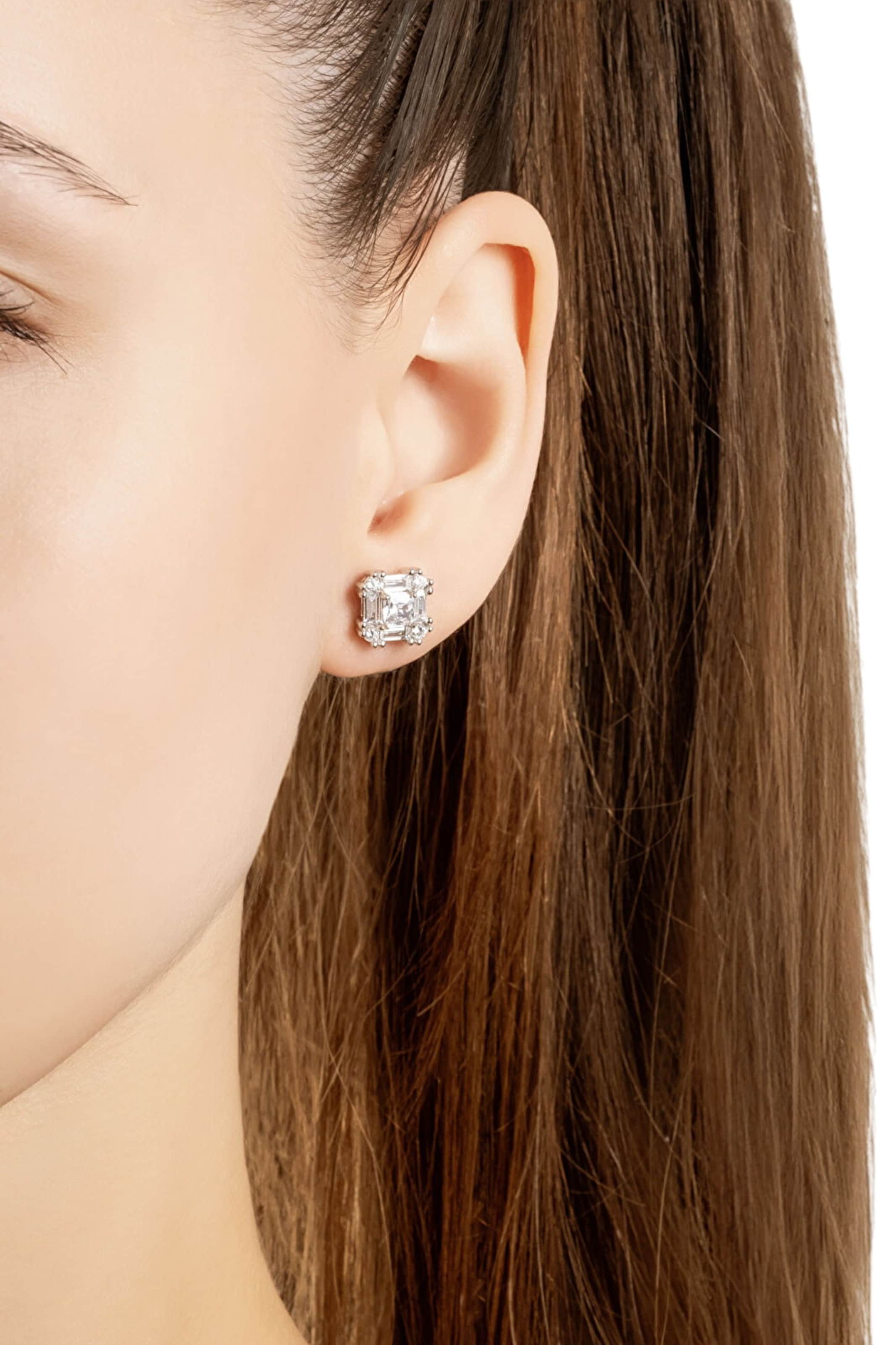 So Chic Ohrringe in Silber: Vorderseite