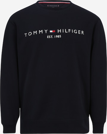 Tommy Hilfiger Big & Tall Sweatshirt i blå: framsida