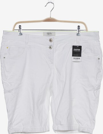 CECIL Shorts in XXXL in White: front