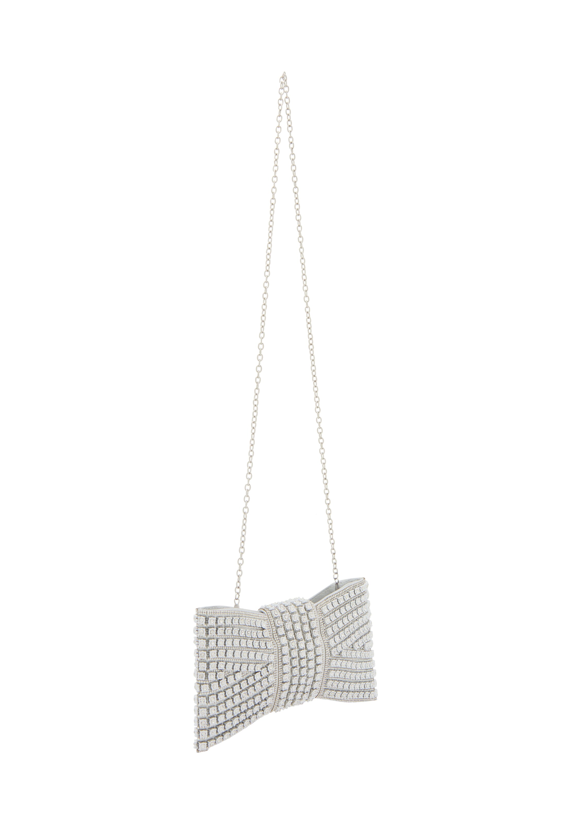 faina Clutch in Zilver