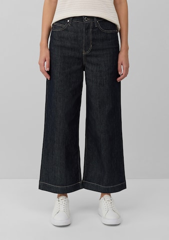 Wide Leg Jean 'Suri' s.Oliver BLACK LABEL en bleu : devant