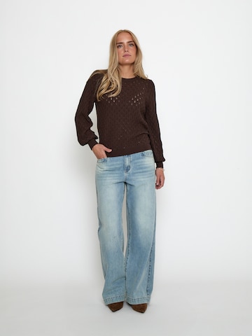 Haut 'Rosalia' Peppercorn en marron