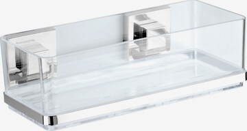 Wenko Shower Accessories 'Quadro' in Transparent