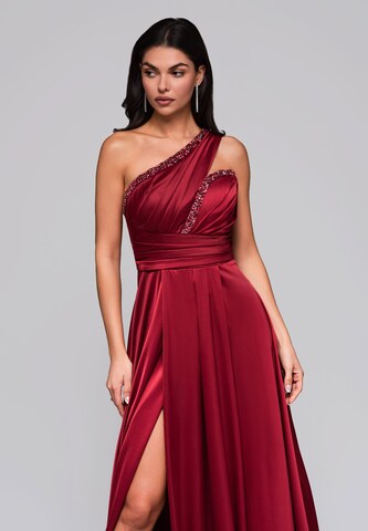 Ombre Abendkleid in Rot