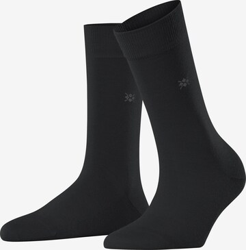 BURLINGTON Socks 'Bloomsbury' in Black: front