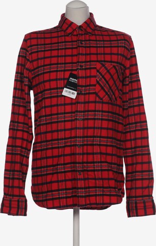 HUGO Button Up Shirt in S in Red: front