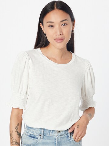 GAP Shirt in Wit: voorkant